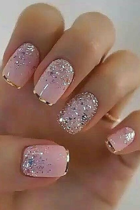 Glitter French