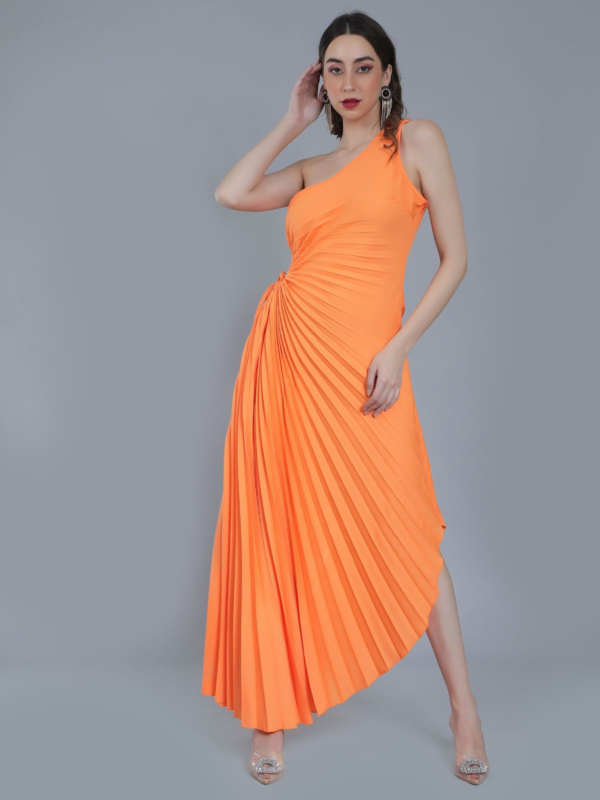 Pleated Maxi Dresses