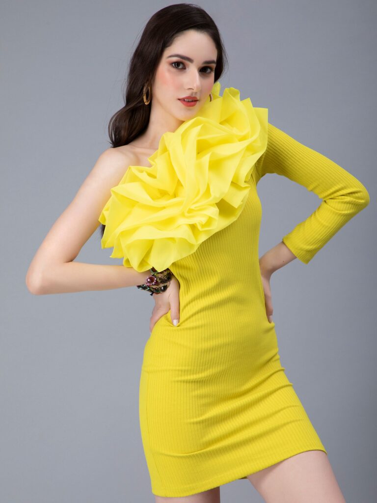 yellow color dresses