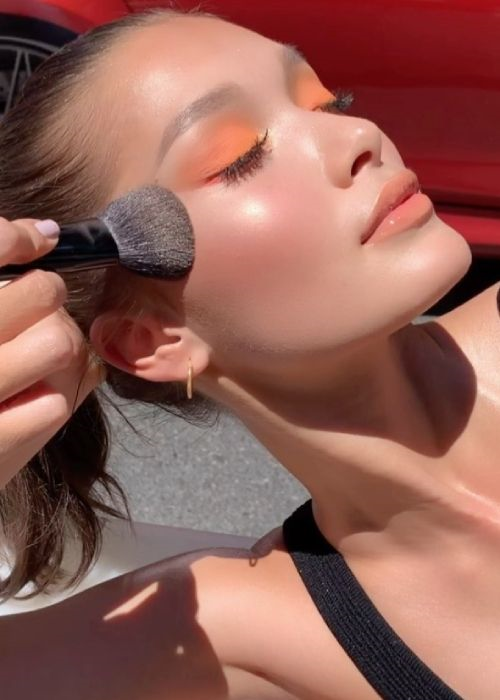 Glowing Cheeks makeup guide