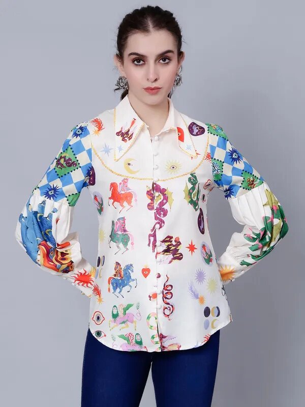 Buy Mystic animal prints shirts at ANNY