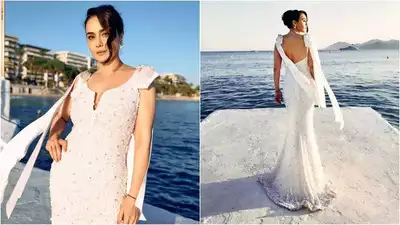 Bodycon inspirations to make a style statement, like Preity Zinta’s Comeback  at Cannes | ANNY