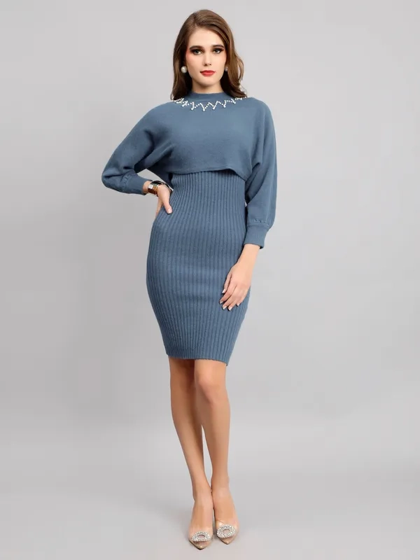 midi winter bodycon dress
