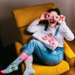 Styling printed socks for women for a Gen Z look with different outfits