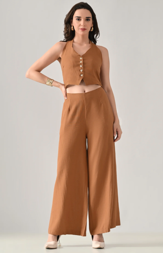Backless Halter Jumpsuit for Women – ₹1,999 - ANNY