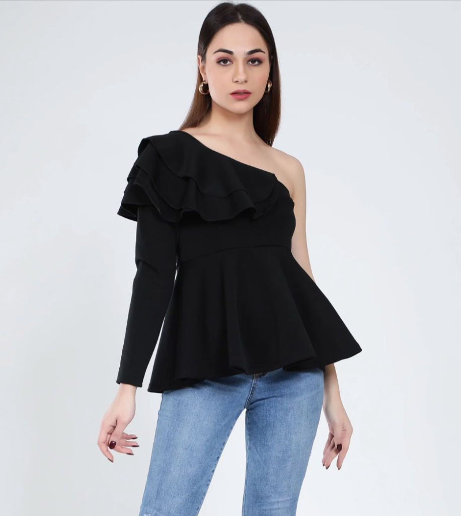 Buy Trendy Peplum Tops for Women at ANNY