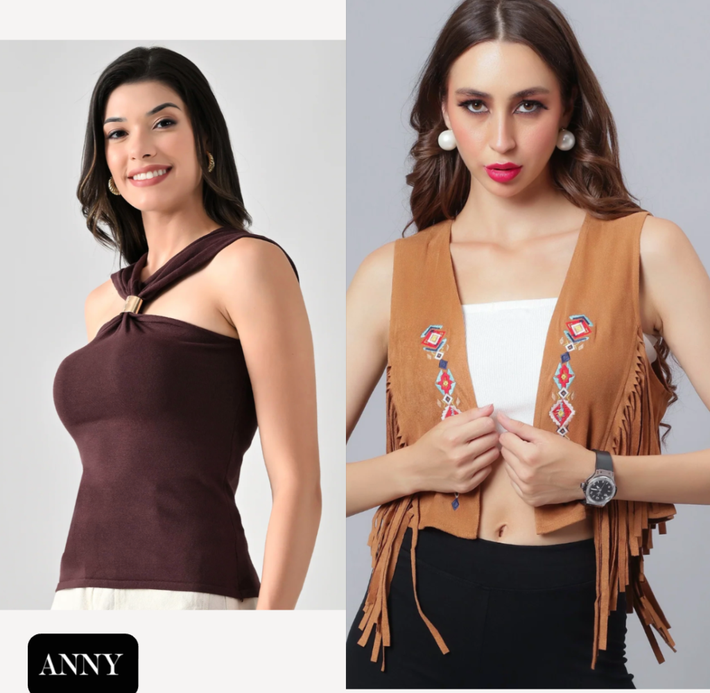 Indo‑Western style tops for Women at ANNY