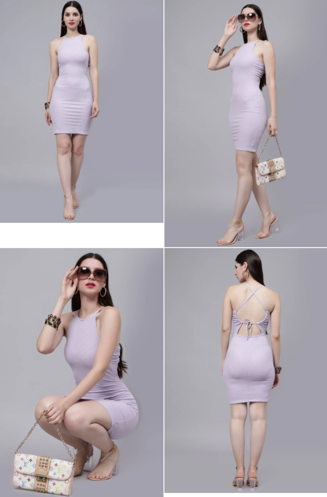 Sexy Bodycon Halter Short Dress - Short Dresses for Women