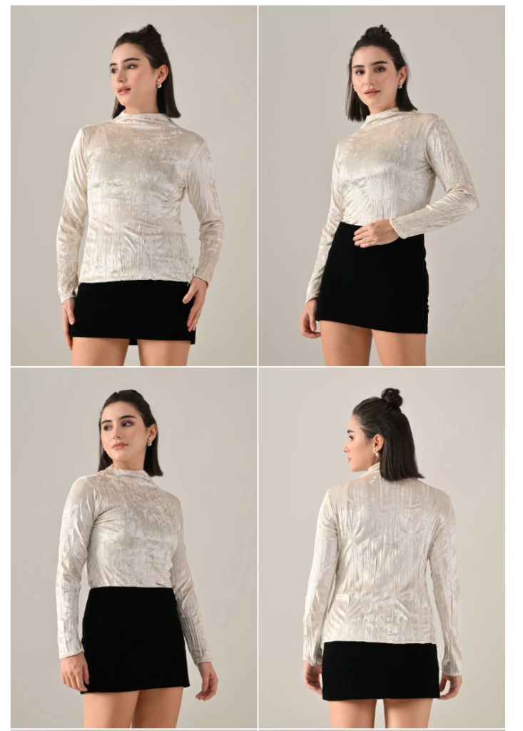must-have winter tops 2025 - Urban Glow Velvet Top