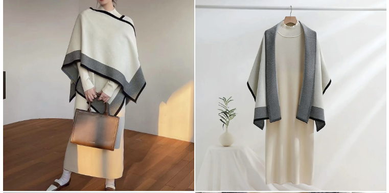 The Knitted Winter Two-Piece Set - lightweight winter sets for travel